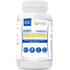 Dobry Cholesterol Karczoch Monakolina K Witamina B1,B6,B9,B12+Prebiotyk 60 kapsułek Produkt Vege