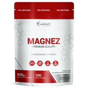 Magnez w Proszku Cytrynian Magnezu 500 g Produkt Vege