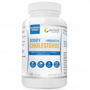 Dobry Cholesterol Karczoch Monakolina K Witamina B1,B6,B9,B12+Prebiotyk 120 kapsułek Produkt Vege