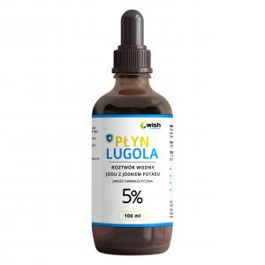 Płyn Lugola 5% jod jodek potasu Czysty jod 100 ml
