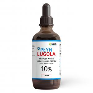 Płyn Lugola 10% CZYSTY JOD jodek potasu jod 100 ml