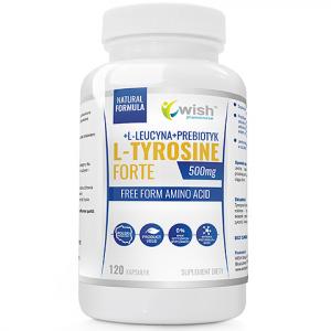 L-Tyrosine Forte 500mg 120 kapsułek Produkt Vege