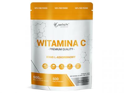 Witamina C kwas l-askorbinowy w Proszku 500 g Produkt Vege
