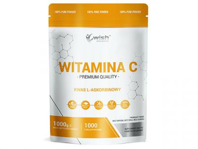 Witamina C kwas l-askorbinowy w Proszku 1000 g Produkt Vege