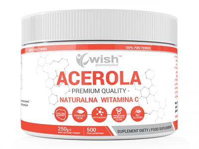 Acerola Naturalna Witamina C w Proszku 250 g Produkt Vege