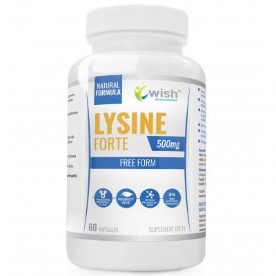 L-LIZYNA 500mg Stres Odporność Opryszczka PRODUKT VEGE 60 kapsułek