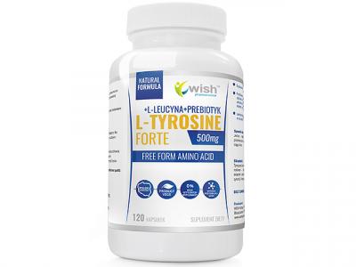 L-Tyrosine Forte 500mg 120 kapsułek Produkt Vege