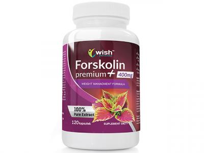Forskolin Pokrzywa Indyjska 400mg Oryginalna 120 kapsułek 