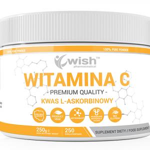 Witamina C kwas l-askorbinowy w Proszku 250 g Produkt Vege