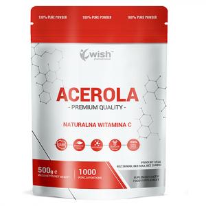 Acerola Naturalna Witamina C w Proszku 500 g Produkt Vege
