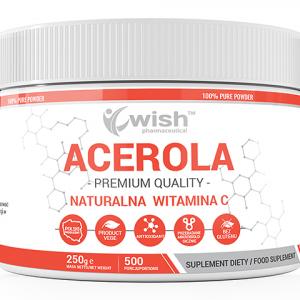 Acerola Naturalna Witamina C w Proszku 250 g Produkt Vege