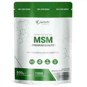MSM Siarka Organiczna w Proszku 500 g Produkt Vege