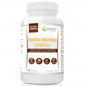 Zdrowa Wątroba Complex, Karczoch, Ostropest, Cholina 60 kapsułek Produkt Vege