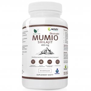 Mumio himalajskie 400mg Shilajit Extract 90 kapsułek Produkt Vege