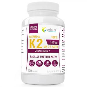 Naturalna Witamina K2 MK-7 100mcg 120 Tabletek