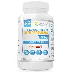 Selen Organiczny 200µg L-Selenometionina Produkt Vege 120 Kapsułek